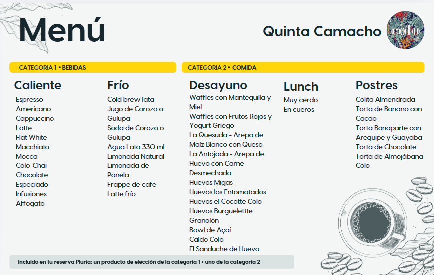 Colo Coffee Quinta Camacho