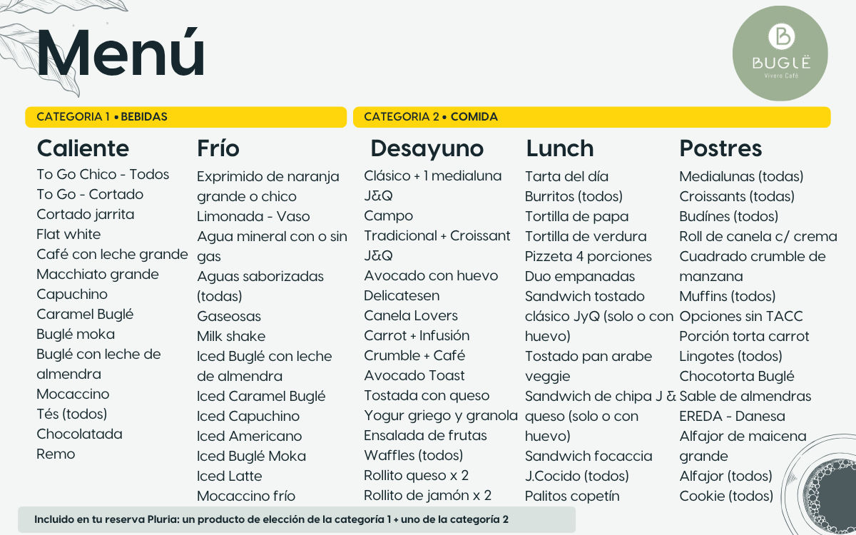 Buglë - Vivero Café