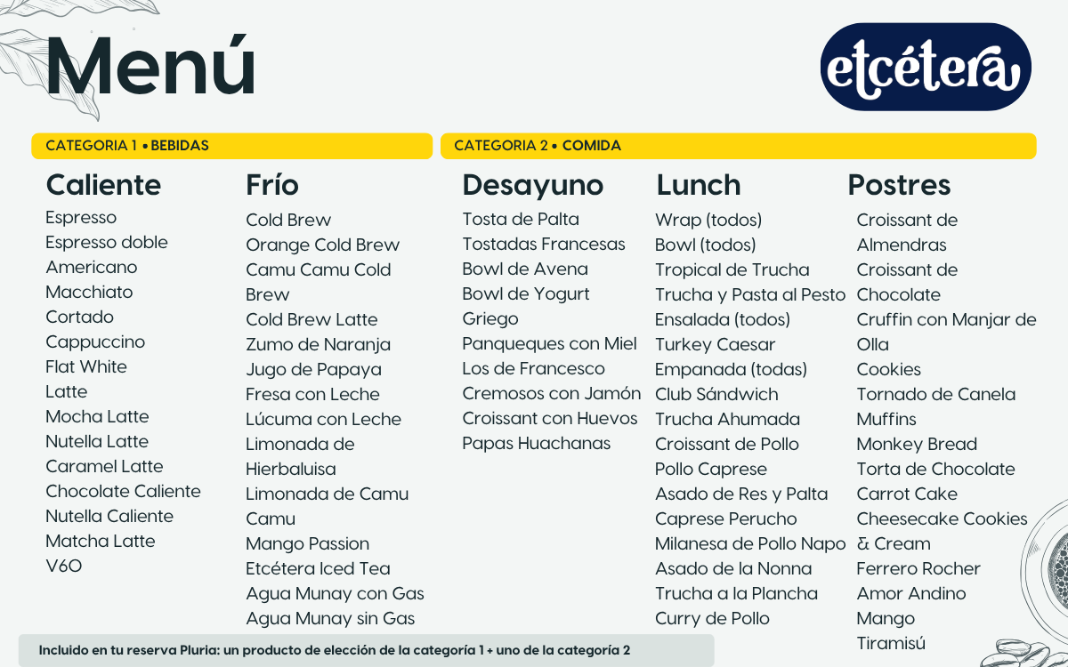 Etcétera Café