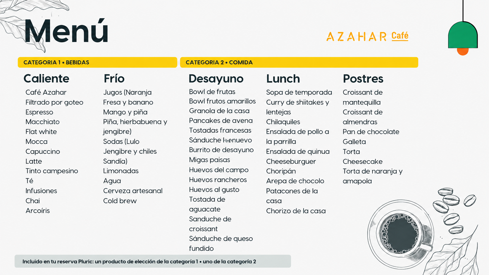 Azahar Coffee Parque 93