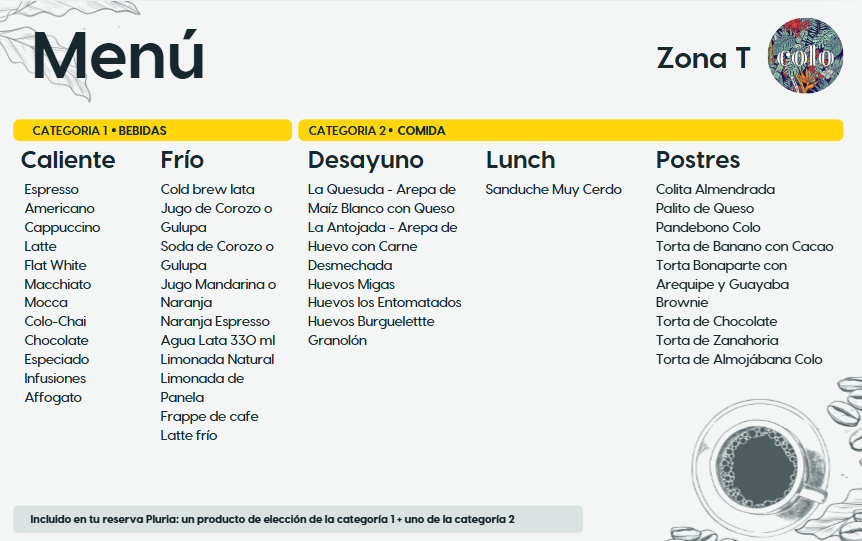 Colo Coffee ZONA T